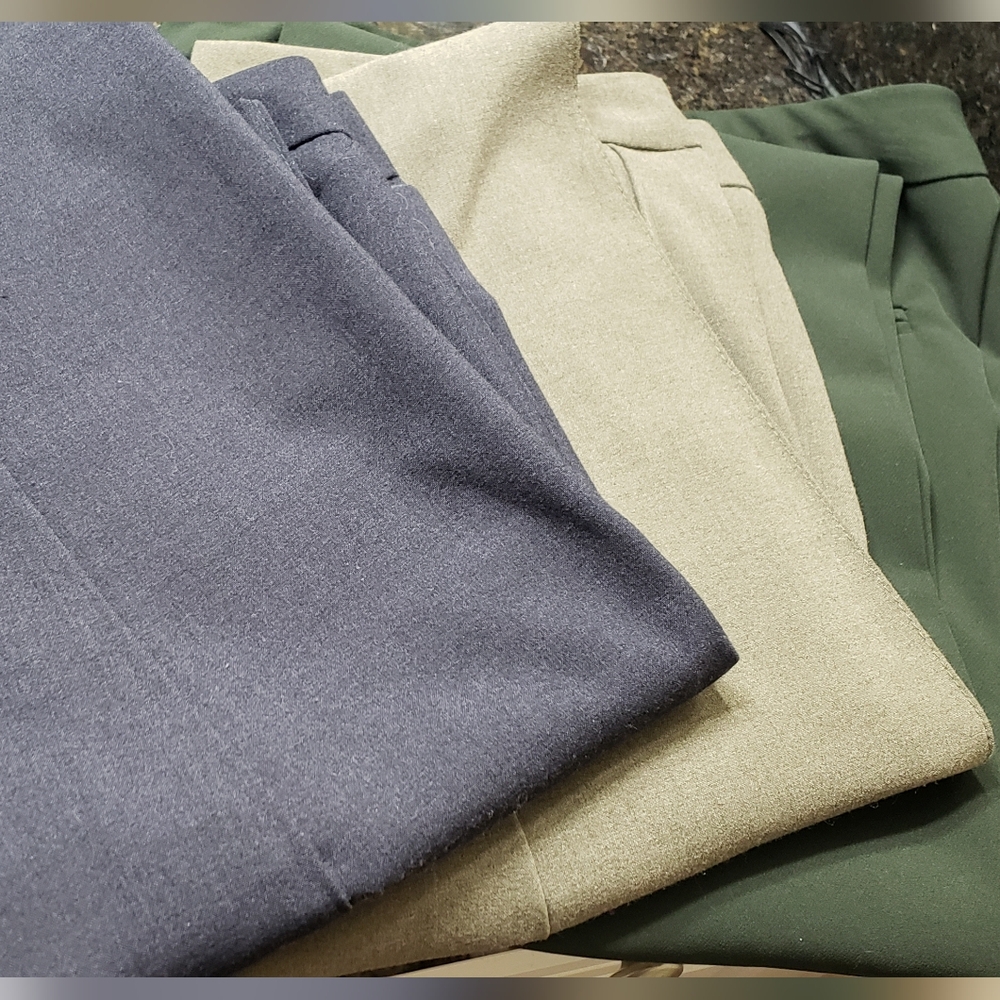 3 pair slacks trousers work pants business casual